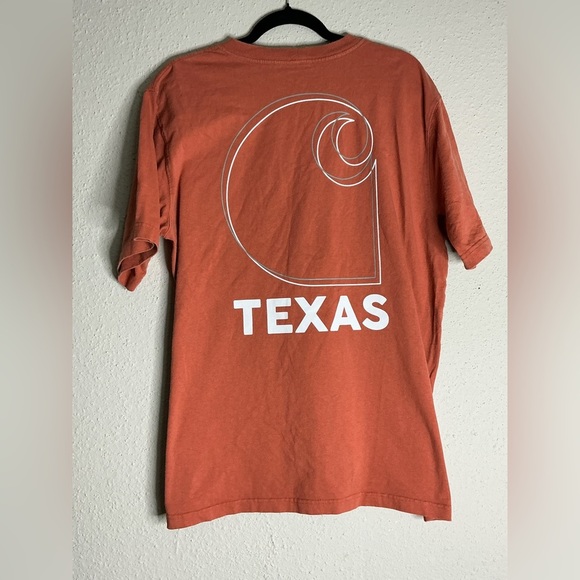 Carhartt Casual Orange Short Sleeve Tee with Graphic Detail - Picture 4 of 10